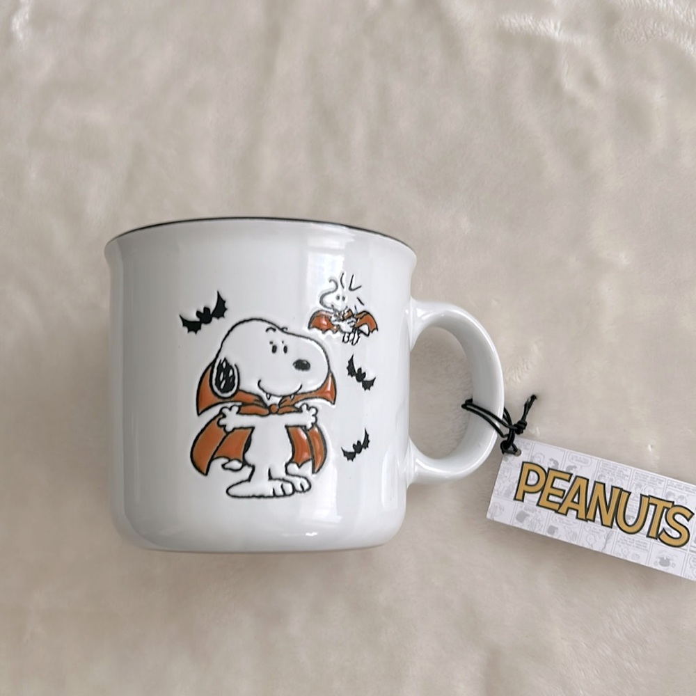 New Snoopy Peanuts Halloween Camper Large Mug
